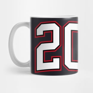 Number Twenty 20 Mug